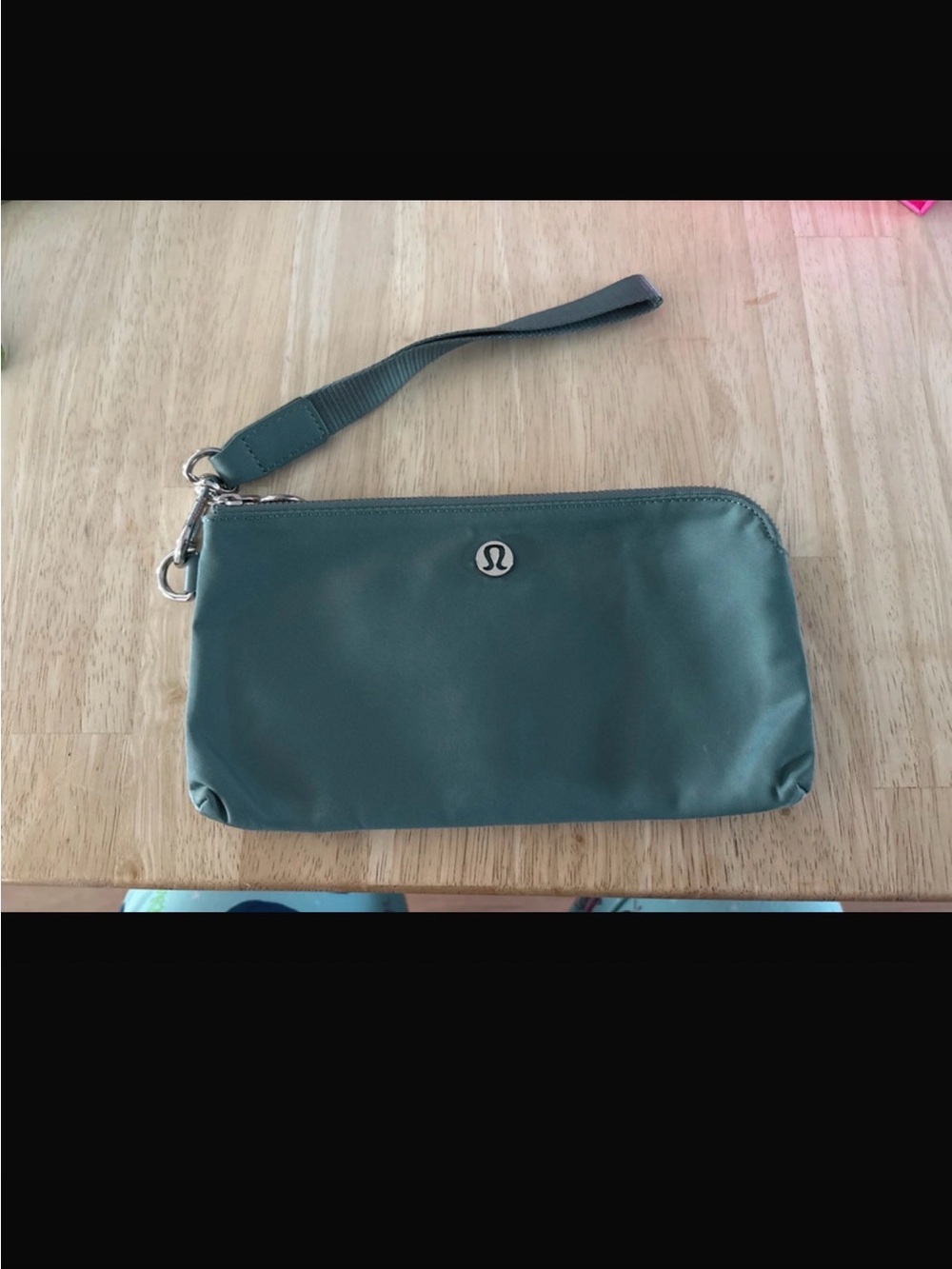lululemon athletica Teal Wristlet Clutch